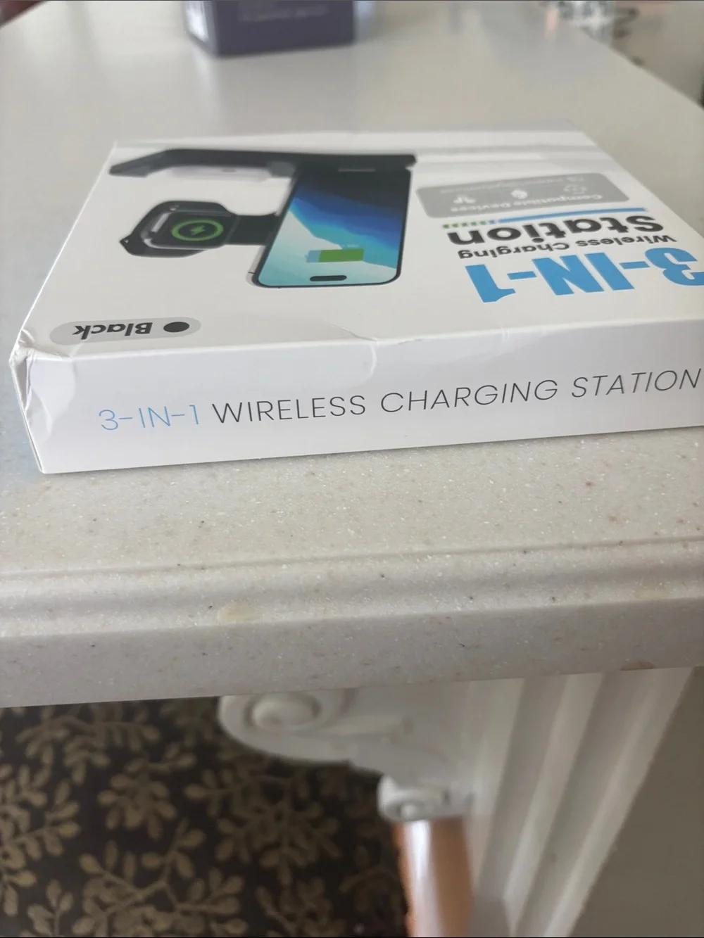 NEW 3 -in-1 Wireless Charging Station  for phone.,  AirPods and watch